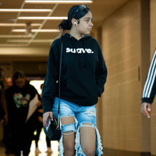 Load image into Gallery viewer, Black Bold "suave." Pullover